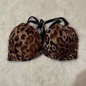Leopard print Bra Size 34D